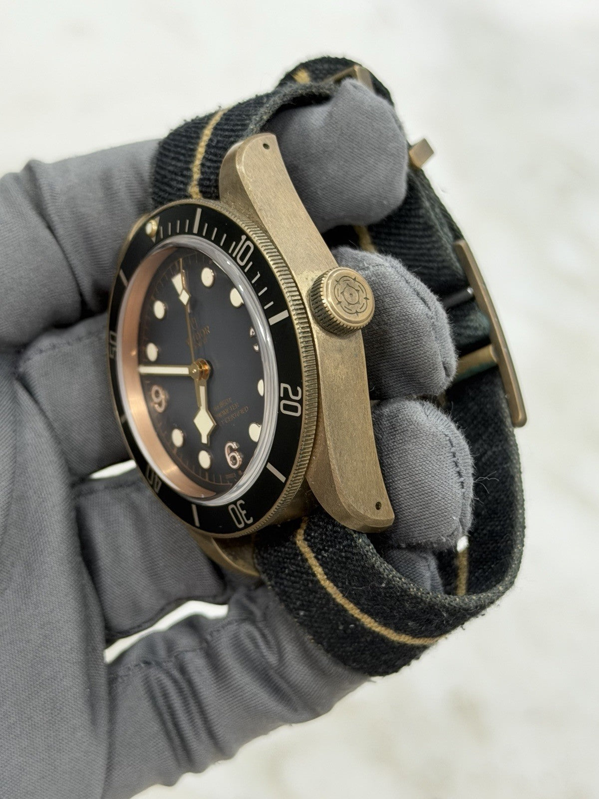 2022 Tudor Black Bay Bronze Grey Dial 43mm Automatic Men's Watch 79250BA