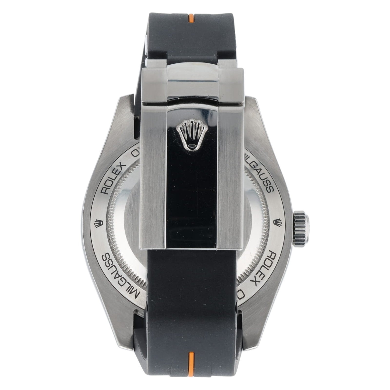 Rolex Milgauss Black Dial Stainless Steel 40MM Automatic Men's Watch 116400