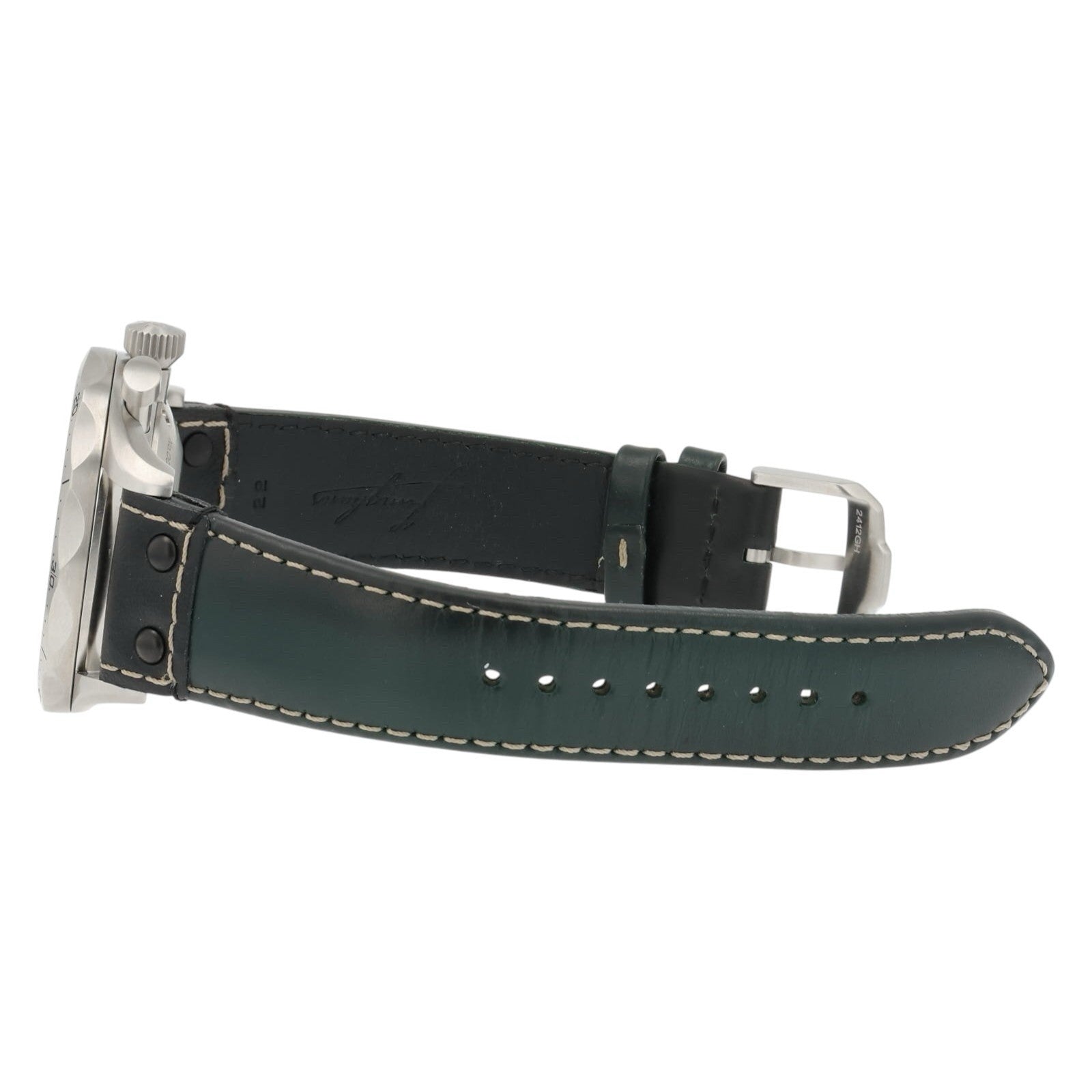 Junghans Pilot Green Dial Stainless Steel 43.3mm Automatic Men’s 027/3492.00