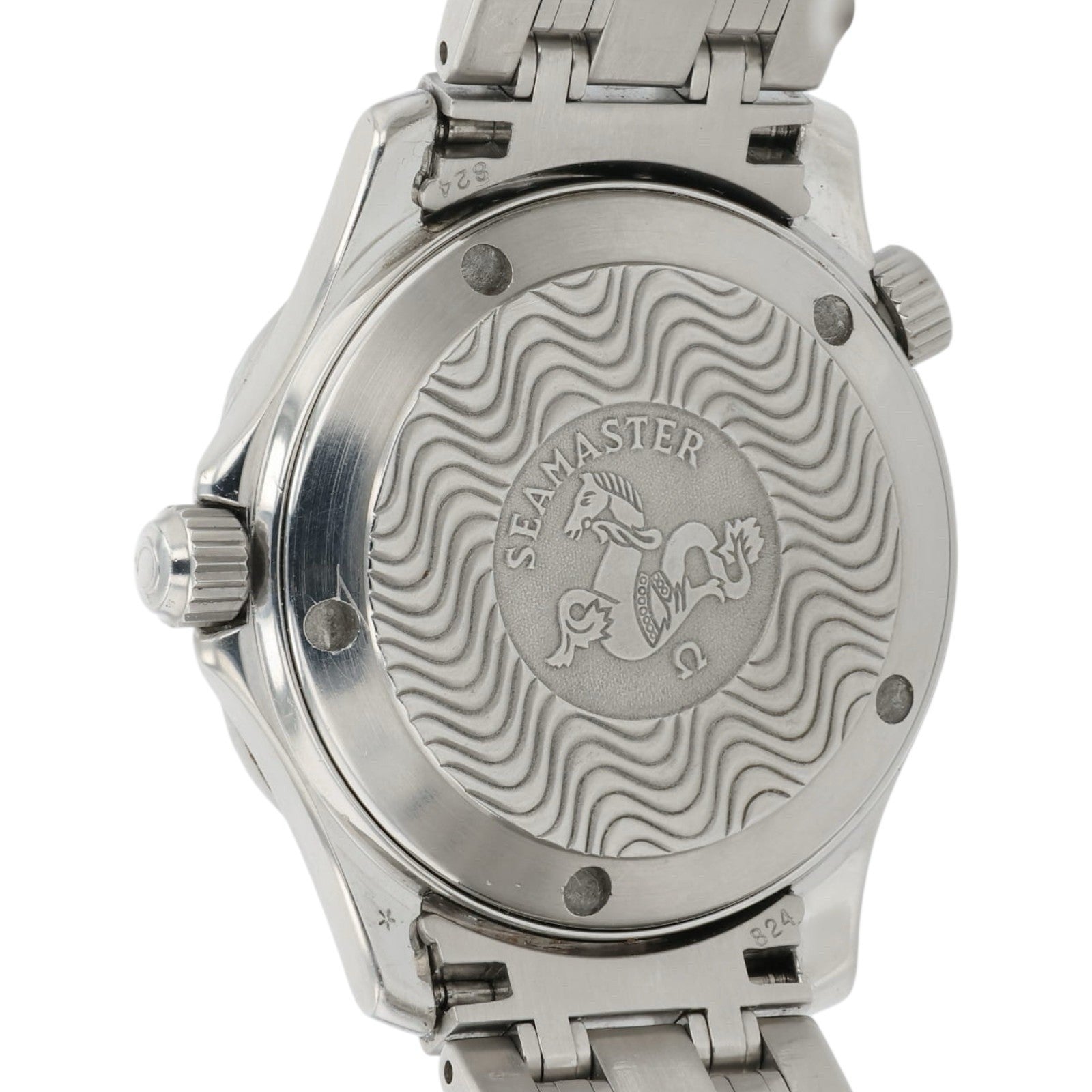 Omega Seamaster 300 White Dial Stainless Steel 36mm Quartz Mens Watch 2562.20