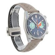 Tag Heuer Carrera Stainless Steel Blue Dial 39mm Automatic Mens Watch CBS2213