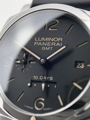 Panerai Luminor 1950 10 Days GMT Steel 44mm Automatic Men’s Watch PAM00533