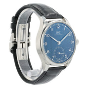 IWC Portugieser Blue Dial Stainless Steel 40mm Automatic Men’s Watch IW358305
