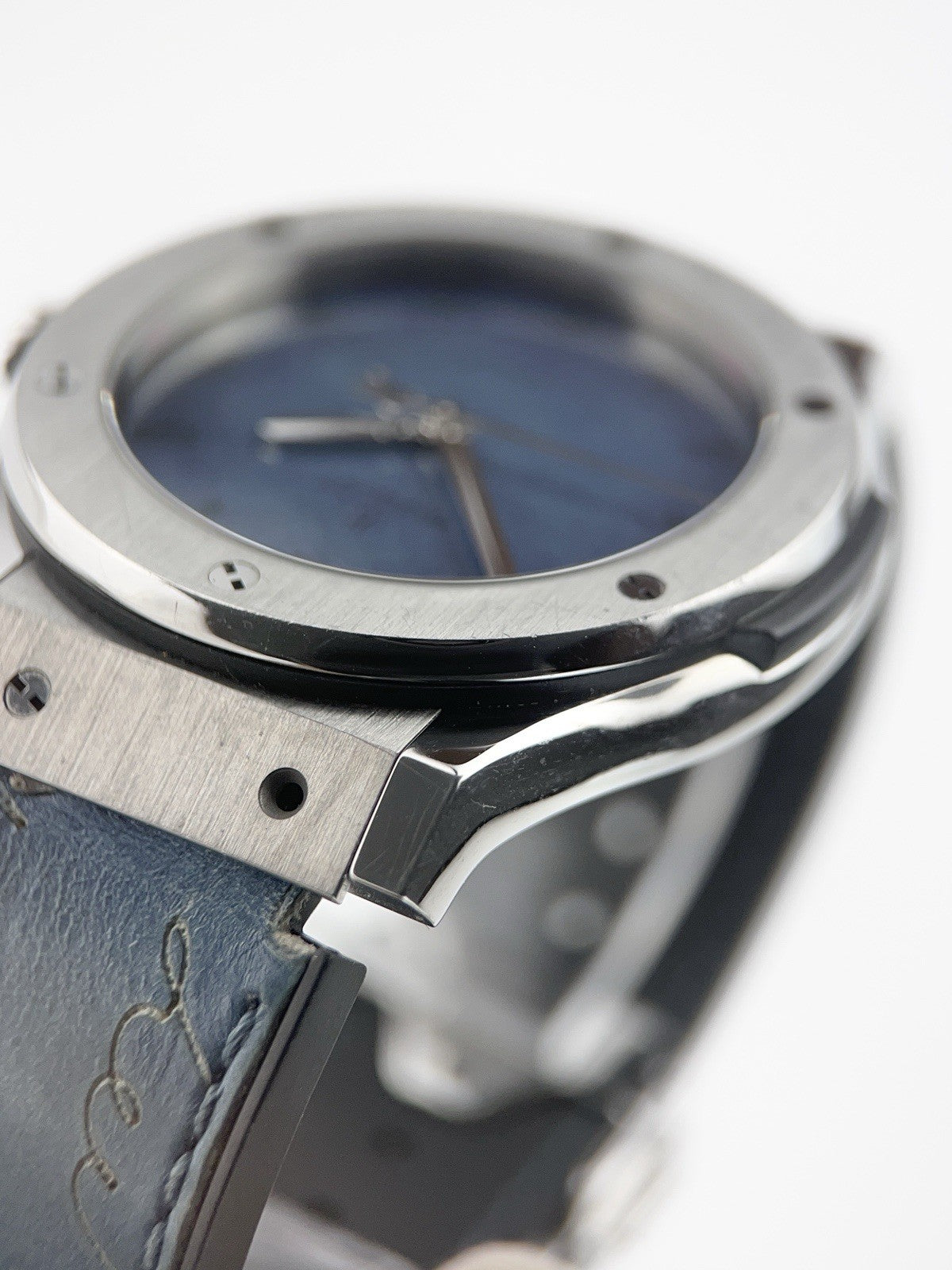 Hublot Classic Fusion Titanium Blue Dial 45mm Men's Watch 511.NX.050B.VR.BER16