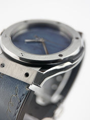 Hublot Classic Fusion Titanium Blue Dial 45mm Men's Watch 511.NX.050B.VR.BER16