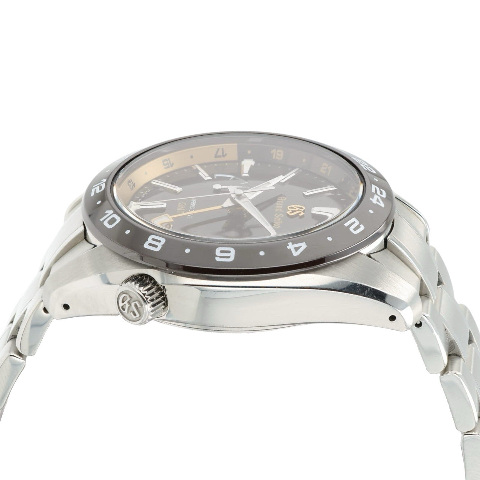 Grand Seiko Eagle Brown Dial Stainless Steel 40.5mm Automatic Mens Watch SBGE263