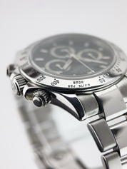 Rolex Daytona Stainless Steel Black Dial 40mm Automatic Men's Watch 116520