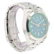 Rolex Milgauss Z-Blue Dial Stainless Steel 40mm Automatic Mens Watch 116400GV