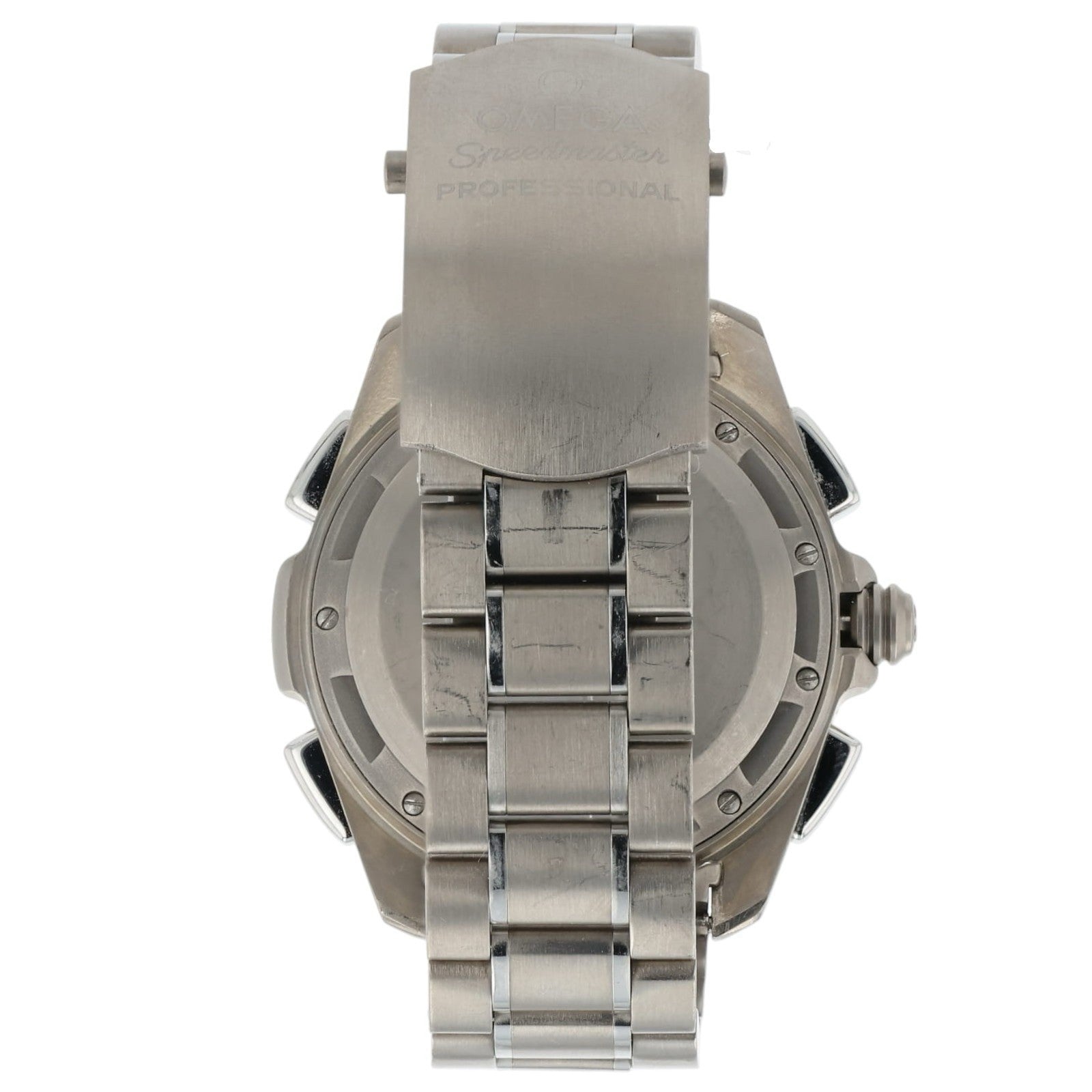 Omega Speedmaster Grey Dial Titanium 42mm Quartz Movement Mens Watch X-33