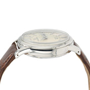 Grand Seiko Elegance GMT Ivory Dial Steel 39.5mm Automatic Mens Watch SBGM221