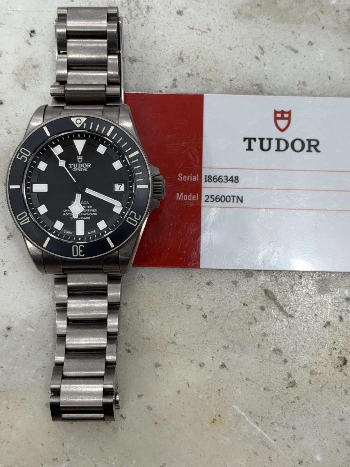2018 Tudor Pelagos Titanium Black Dial 42mm Automatic Men's Watch 25600TN