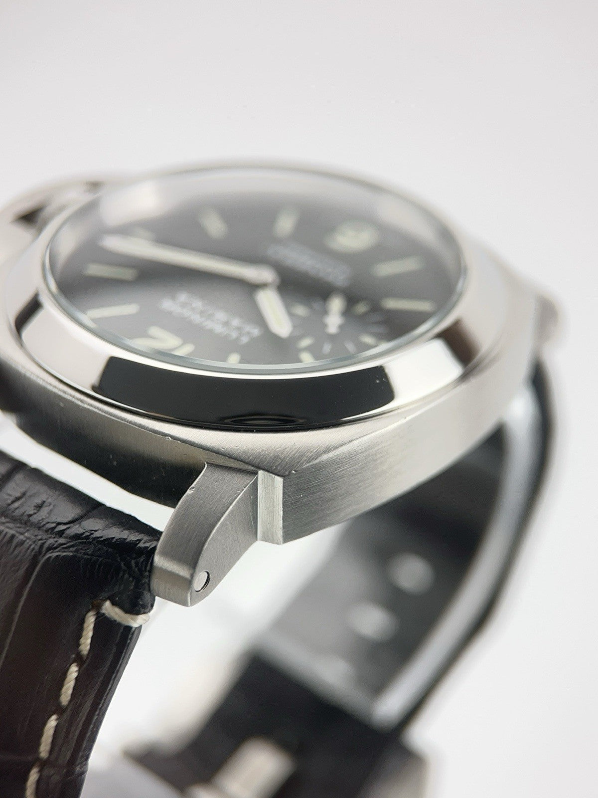 Panerai Luminor Stainless Steel Black Dial 44mm Automatic Men's Watch PAM00299