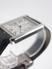 2021 Cartier Tank Solo XL Steel 31mm Roman Dial Automatic Men’s Watch WSTA0029