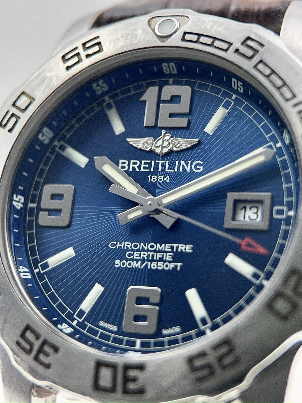 Breitling Colt 44 Stainless Steel Blue 44mm Quartz Men’s Watch A74387