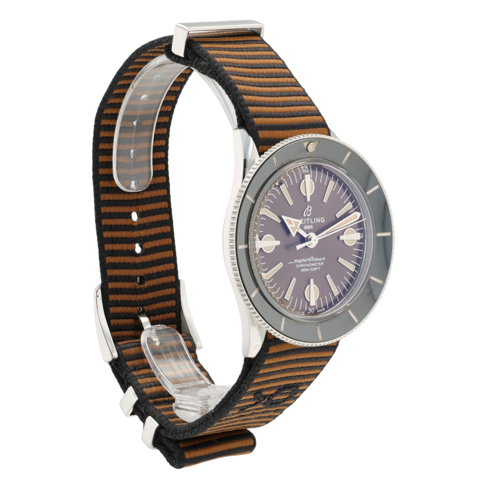 Breitling Superocean Outerknown Brown Dial Steel 42mm Automatic Mens A10370