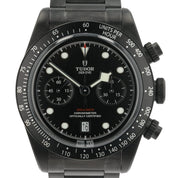 Tudor Black Bay Chrono Black Dial PVD Coated Steel 41mm Automatic Men’s 79360DK