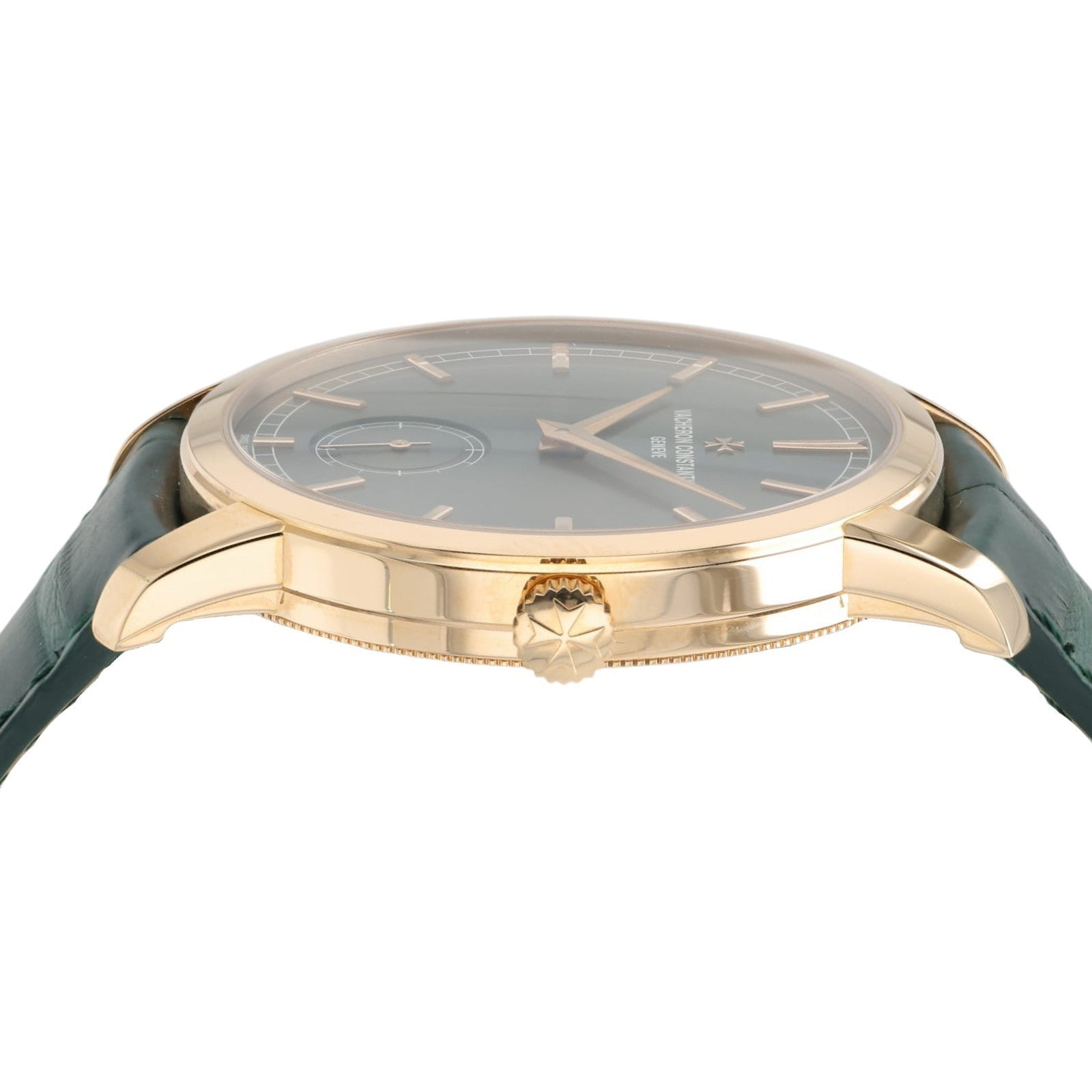 Vacheron Constantin Traditionnelle Green Dial 18k Rose Gold 38mm Manual Wind