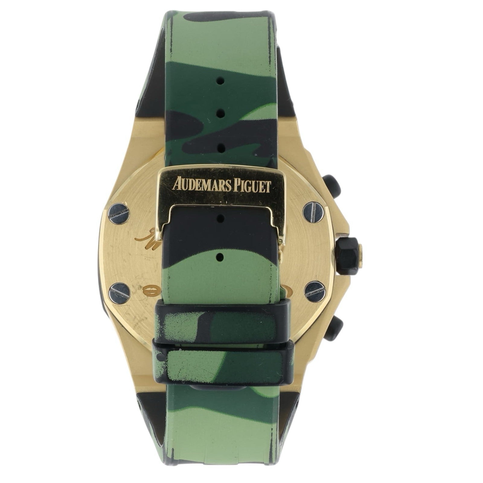 Audemars Piguet Royal Oak Arnold Schwarzenegger 18k Yellow Gold Watch 26007BA