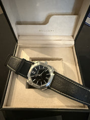 Bulgari Octo Stainless Steel Black Dial 41mm Automatic Men’s Watch BGO41S