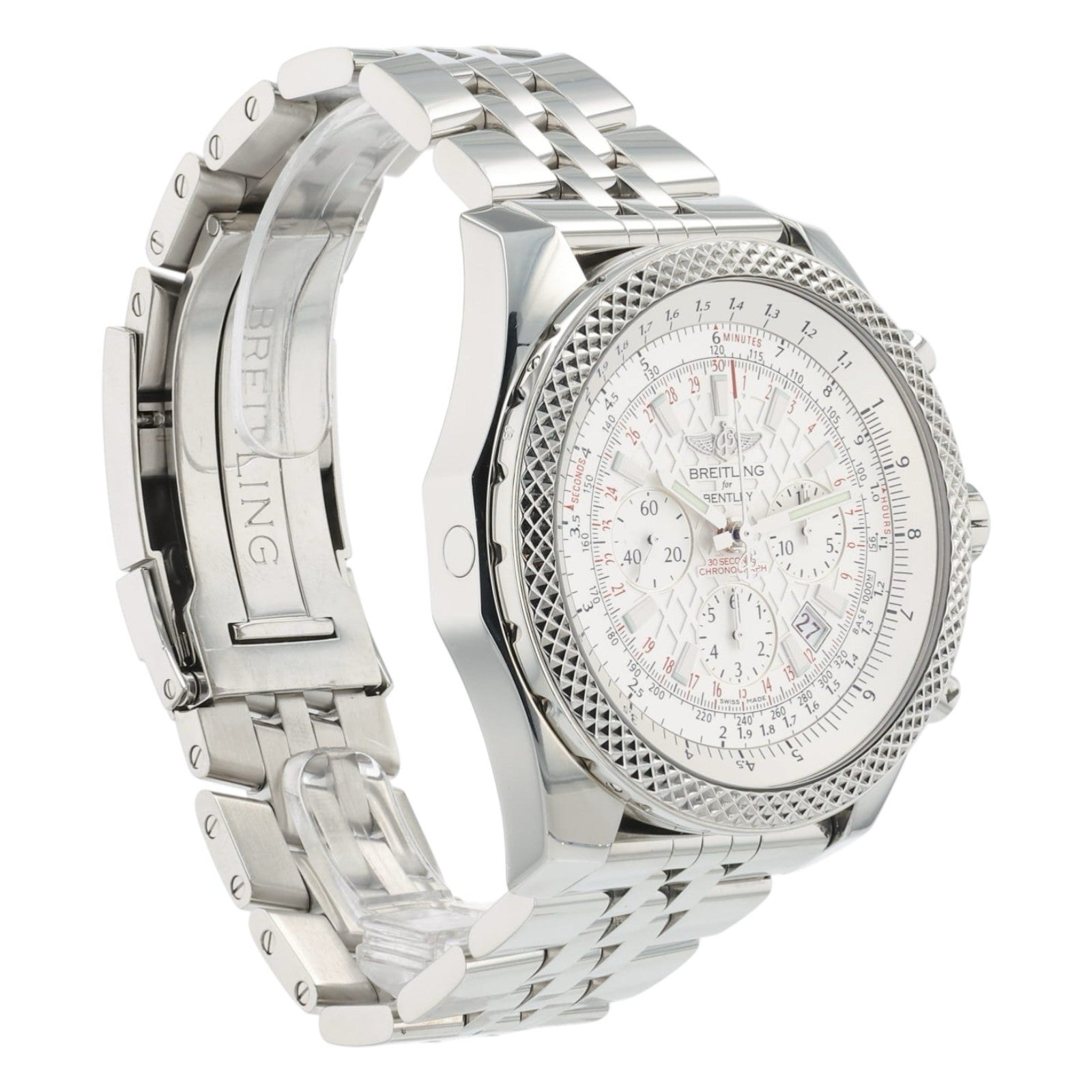 Breitling Bentley BO6 Silver Dial Stainless Steel 49mm Automatic Men’s AB0611