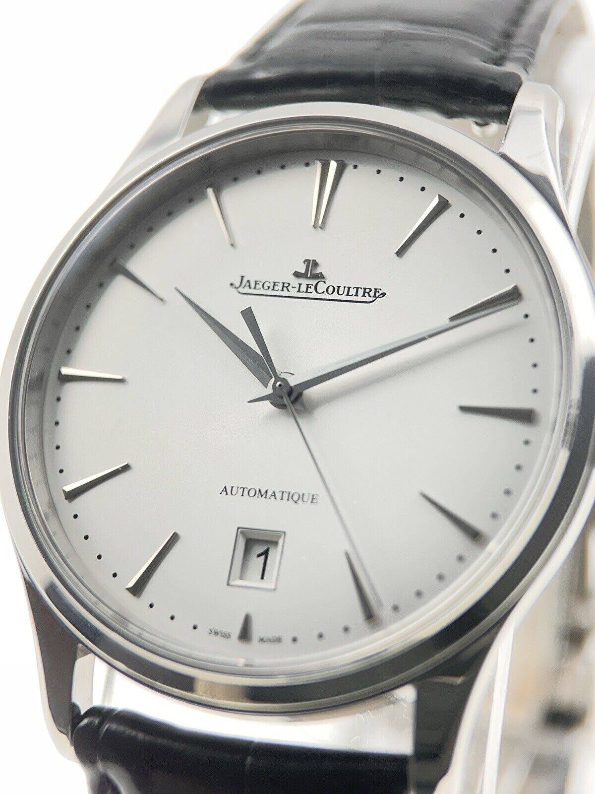 Jaeger LeCoultre Stainless Steel 39mm Automatic Men’s Watch 109.8.37.S