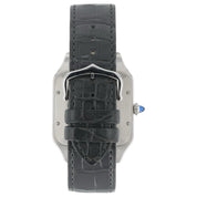 Cartier Santos Dumont Gold & Steel Silver Dial Manual Wind Men's Watch W2SA0034