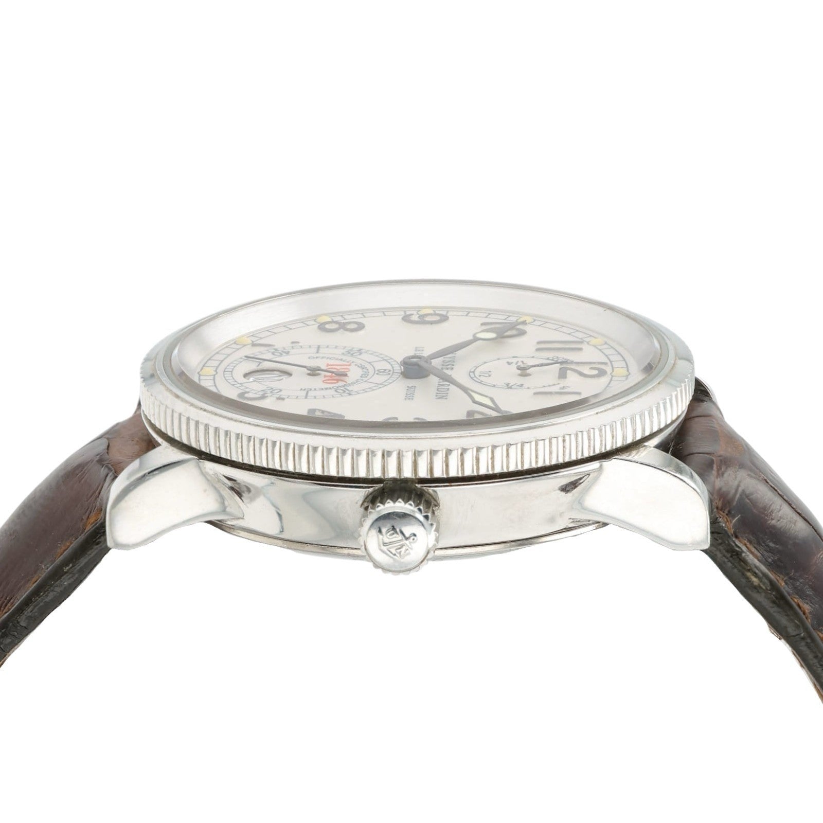 Ulysse Nardin Marine White Dial Stainless Steel 38mm Automatic Mens Watch 263-22