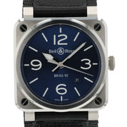 Bell & Ross Blue Dial Stainless Steel 42mm Automatic Movement Men’s BF03-92