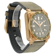 Bell & Ross Green Dial Date Bronze Green Dial 42mm Automatic Men’s Watch BR03