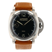 Panerai Luminor 1950 Black Dial Stainless Steel 47mm Manual Wind Men’s PAM00127