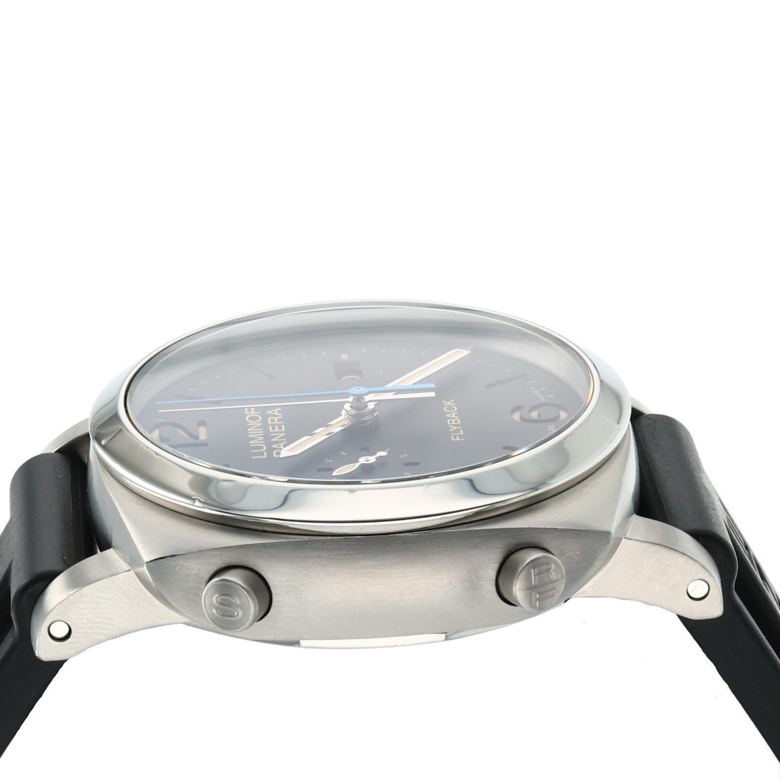 Panerai Luminor Flyback Black Dial Stainless 44mm Automatic Men’s Watch PAM00524
