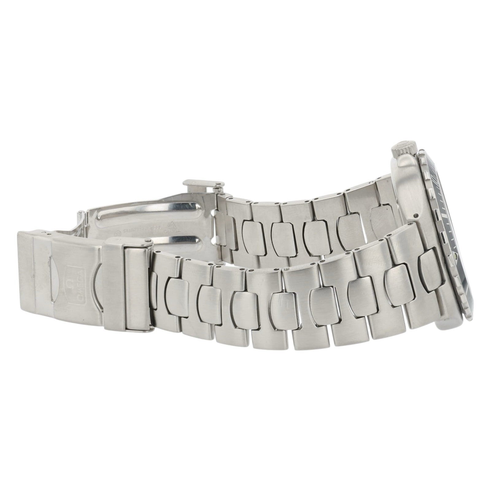 Omega Seamaster Stainless Steel Black Dial 38mm Automatic Men's Watch 368.1051