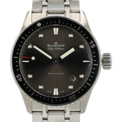 Blancpain Fifty Fathoms Gray Dial Steel 43mm Automatic Men’s Watch 5000-1110-70B