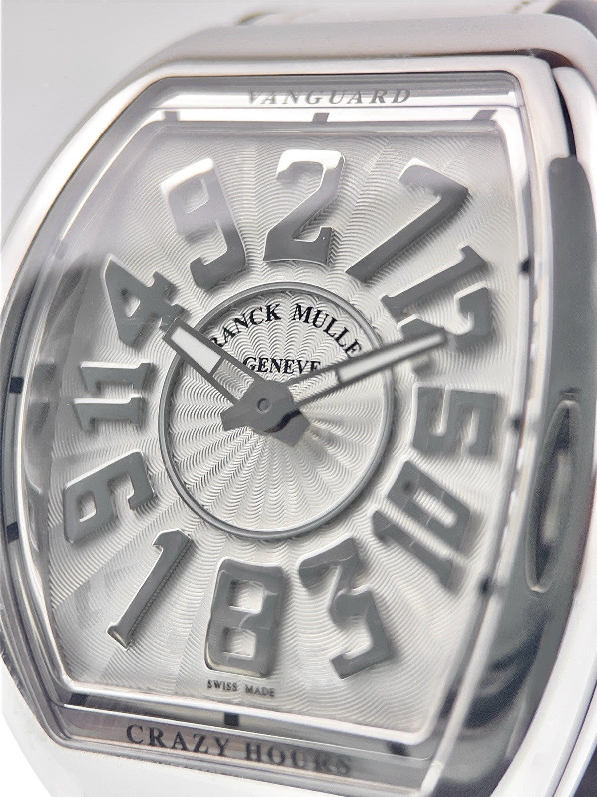 Franck Muller Crazy Hours Stainless Steel White Dial Automatic Men's Watch V45CH