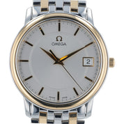 Omega De Ville Steel & Gold Silver Dial 34mm Quartz Men’s Watch 4310.31