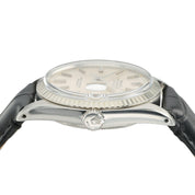 Rolex Datejust Silver Dial Stainless Steel 36mm Automatic Men’s Watch 16014