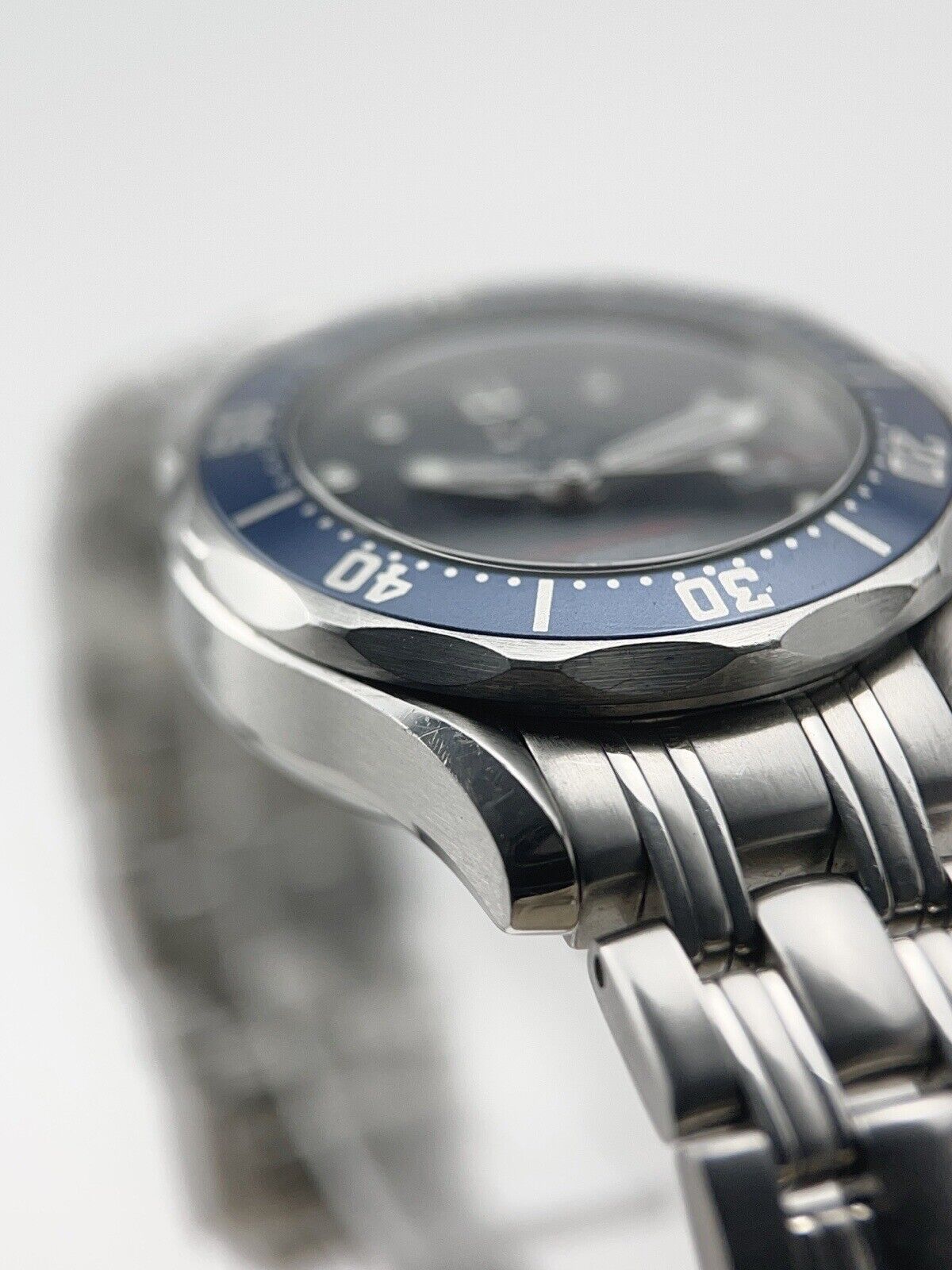 Omega Seamaster Ladies 300M Quartz Movement Watch Blue Dial - Ref. 2224.80.00