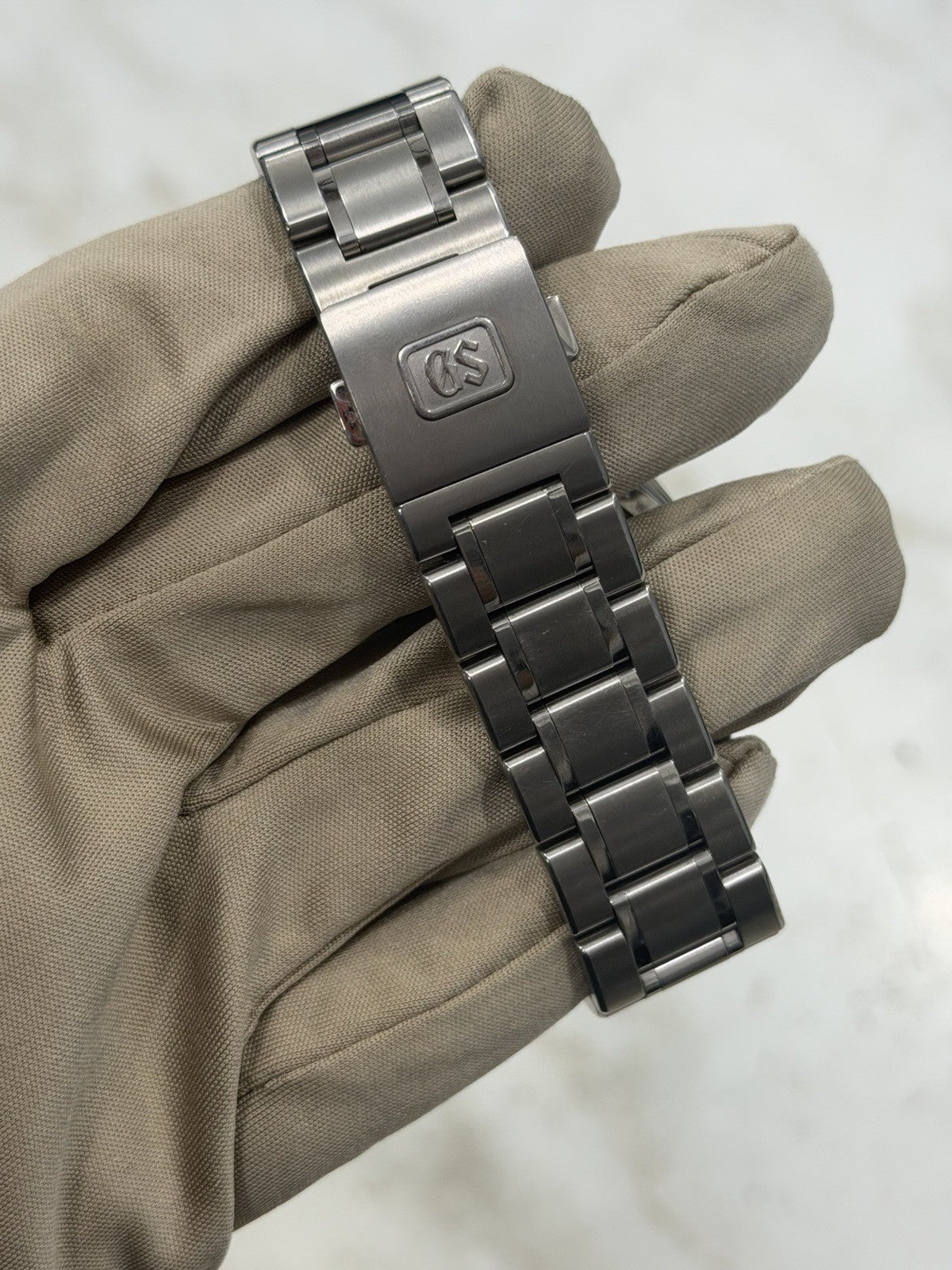 Grand Seiko Spring Drive Snowflake Date Watch SBGA211 Titanium  - Box/Paper