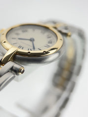 Cartier Panthere Vendome Gold & Steel Silver Dial 23.5mm Quartz Womens 1057920