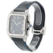 Cartier Santos Gradient Blue Dial Stainless 40mm Automatic Men’s Watch WSSA0030