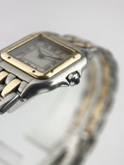 Cartier Panthere Gold & Steel Silver Dial 22mm Quartz Women’s Watch W25029B6