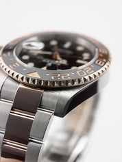 Rolex GMT-Master Gold & Steel Black Dial 40mm Automatic Men’s Watch 126711CHNR