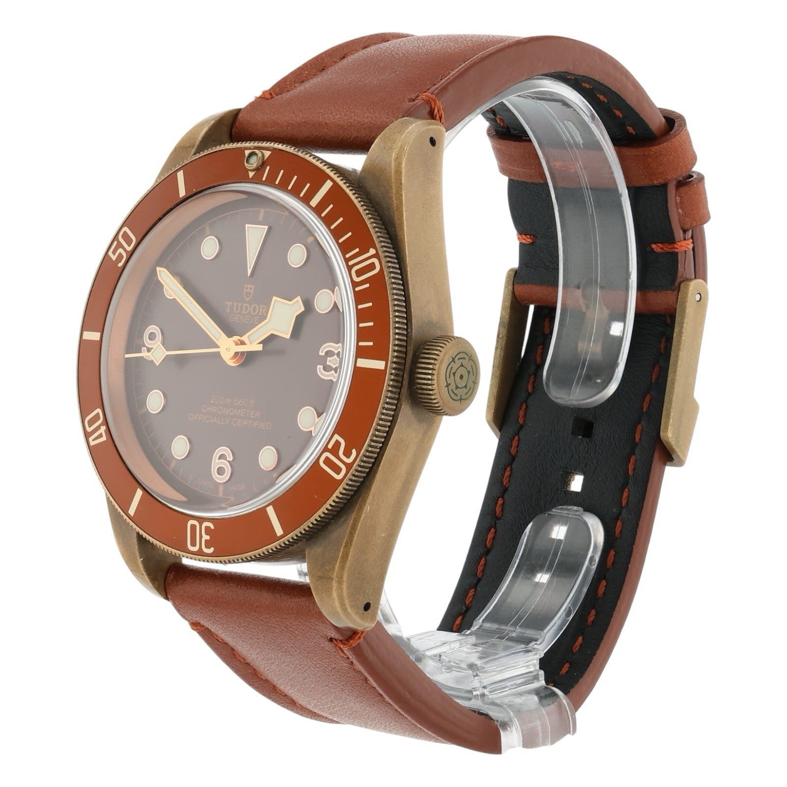 Tudor Black Bay Bronze Brown Dial 43mm Automatic Movement Mens Watch 79250BM