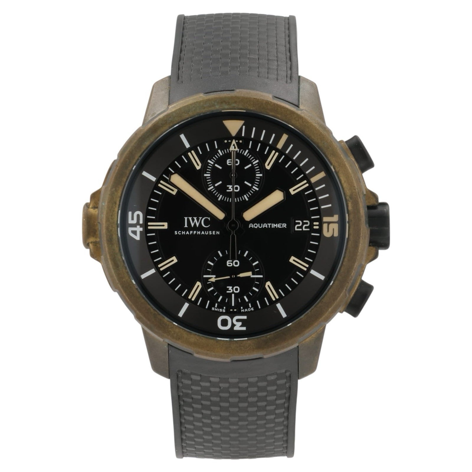 IWC Bronze Aquatimer Black Dial Bronze 44mm Automatic Movement Men’s IW379503