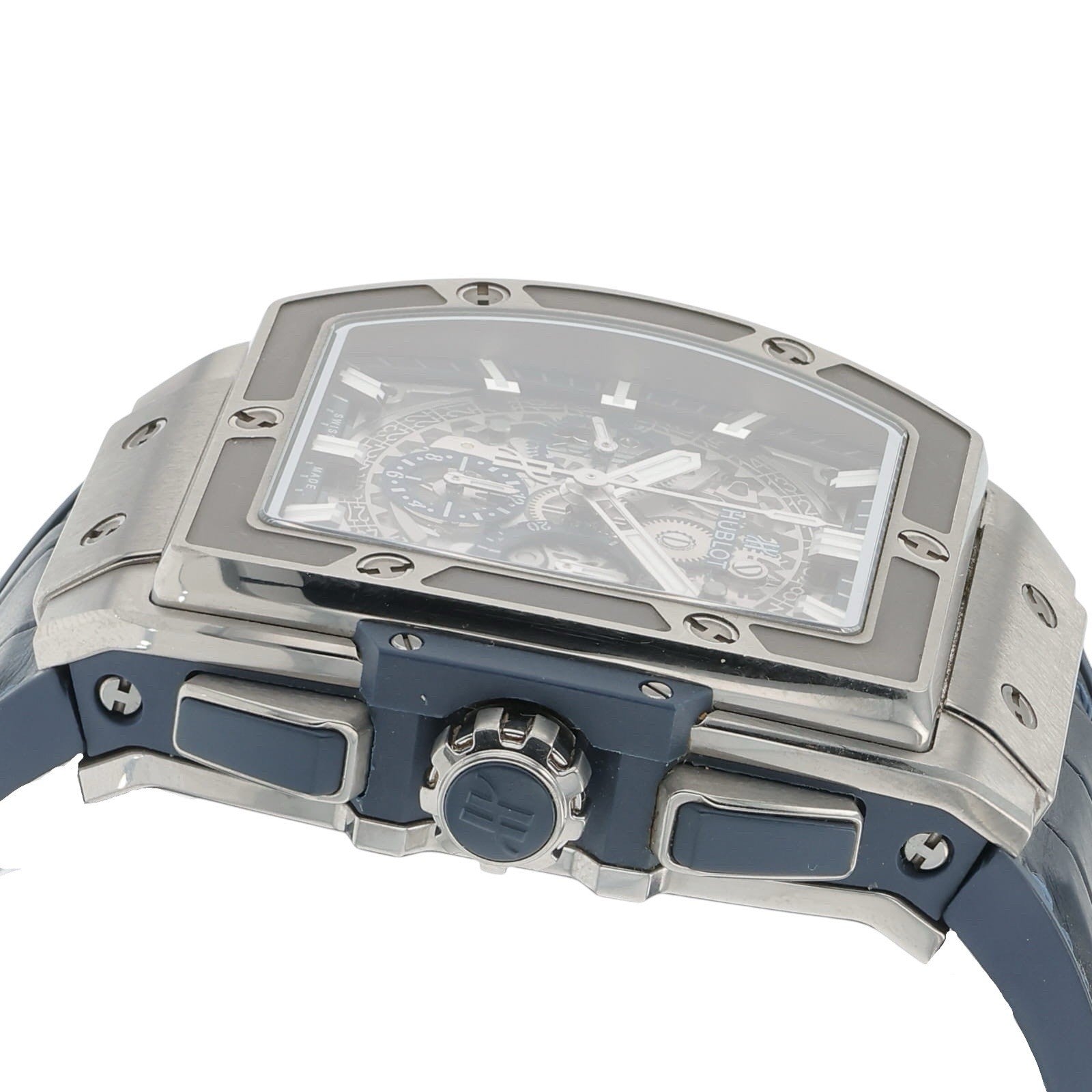 Hublot Spirit Of Big Bang Titanium Skeleton Dial 42mm Auto Mens 601.NX.7170.LR
