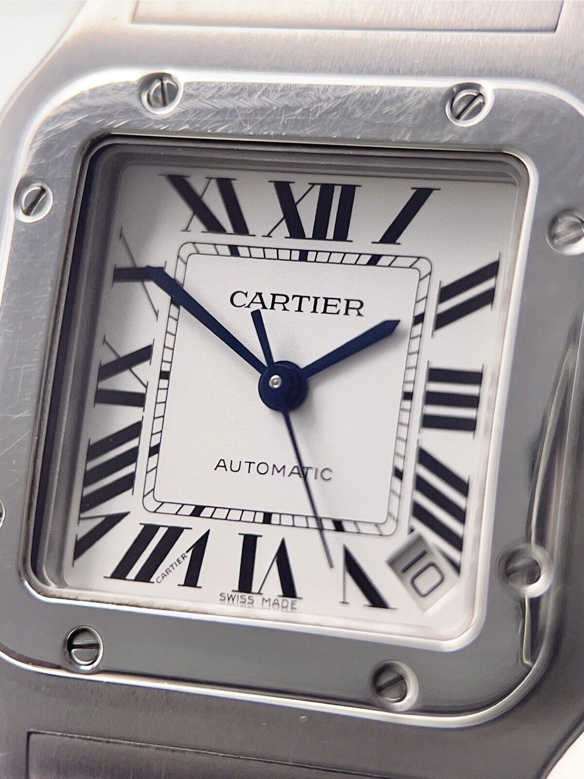 Cartier Santos Galbee Stainless Steel 32mm Automatic Men’s Watch 2823