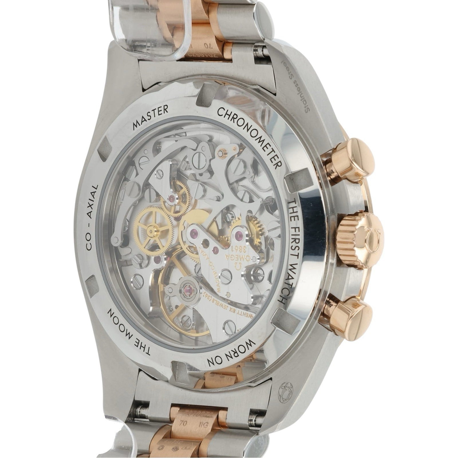Omega Speedmaster Professional Two-Tone Watch 42mm Sedna Gold Dial 2025 Full Set