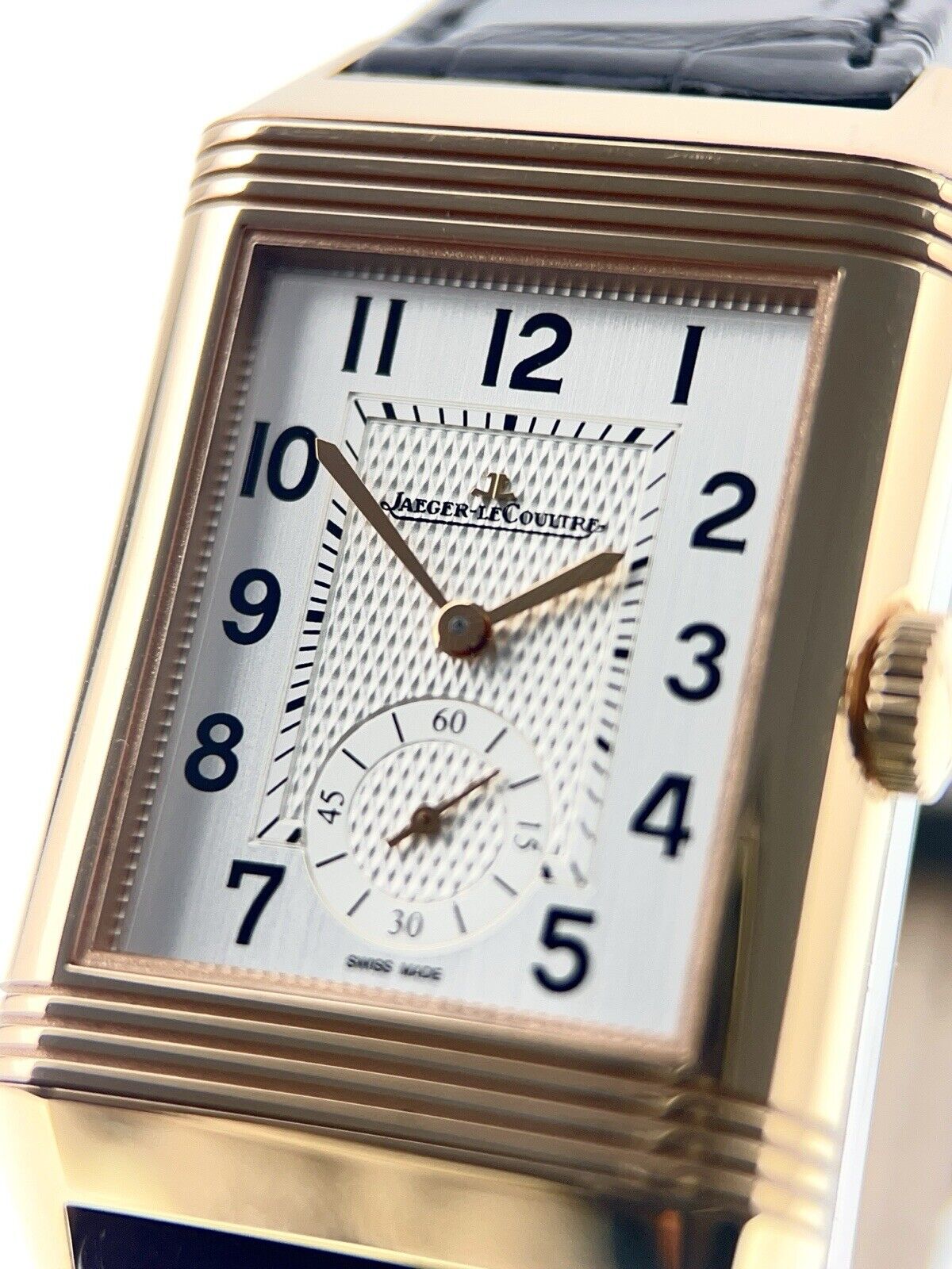 2024 LeCoultre Reverso Duo Face 18k Rose Gold 28mm Manual Wind Watch Q3842520