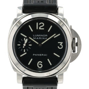 Panerai Luminor Marina Black Dial Steel 44mm Manual Wind Men’s Watch PAM00111