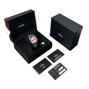 Tudor Black Bay Chrono Stainless Steel Pink Dial 41mm Automatic Mens Watch 79360